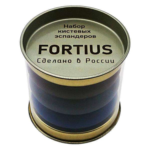 Набор кистевых эспандеров FORTIUS 3шт. (50,60,70 кг) (204₽ с бонусами)