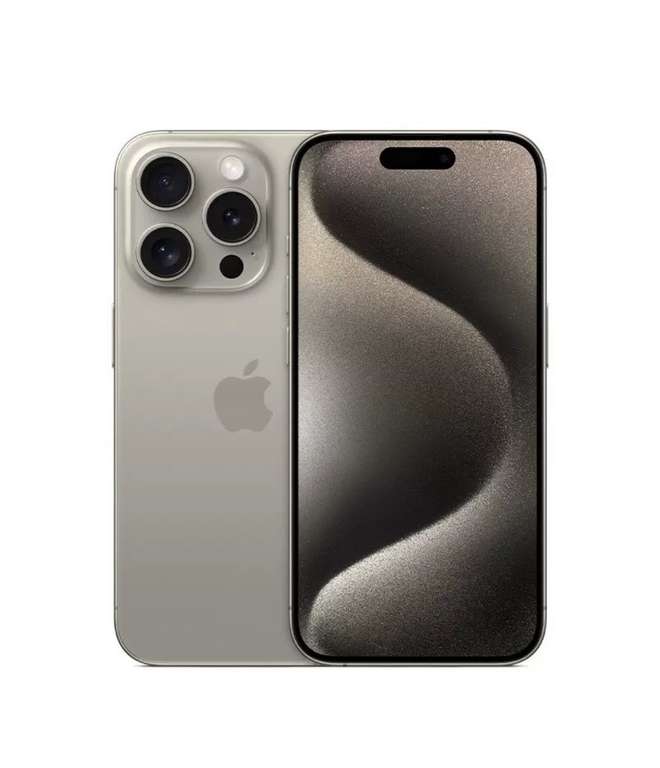 Смартфон Apple iPhone 15 Pro 8/128 ГБ, серый (с Озон картой, из-за рубежа)