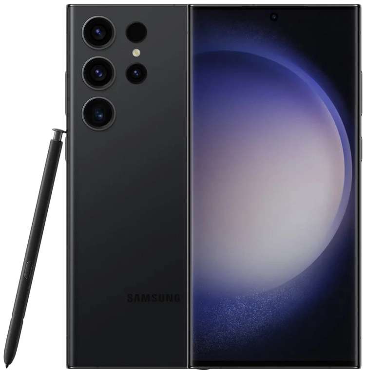 [МСК] Смартфон Samsung Galaxy S23 Ultra 8/256GB Black (+21248 бонусов)