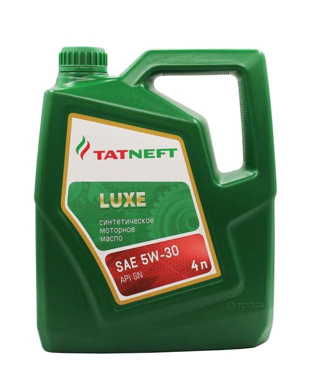 Моторное масло Татнефть luxe 5w-30 4л, в описании еще масла со скидкой (цена с Ozon картой)