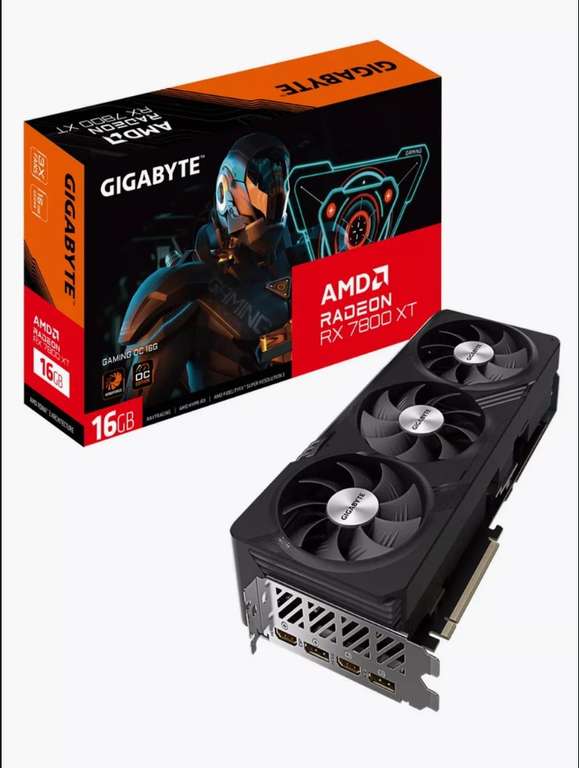 Видеокарта Gigabyte Gaming OC Radeon RX 7800 XT 16GB (при оплате WB кошельком)