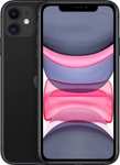 Смартфон Apple iPhone 11 128Gb black (MHDH3LZ/A) цена с учетом бонусов 25793₽