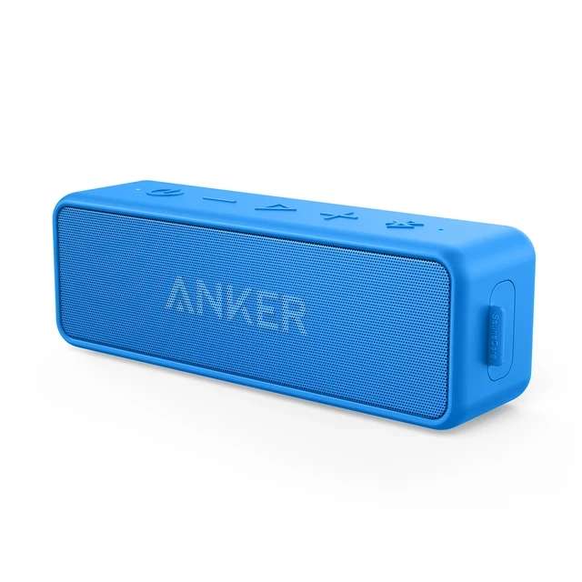 Беспроводная колонка Anker SoundCore 2, 12 Вт, черная / синяя