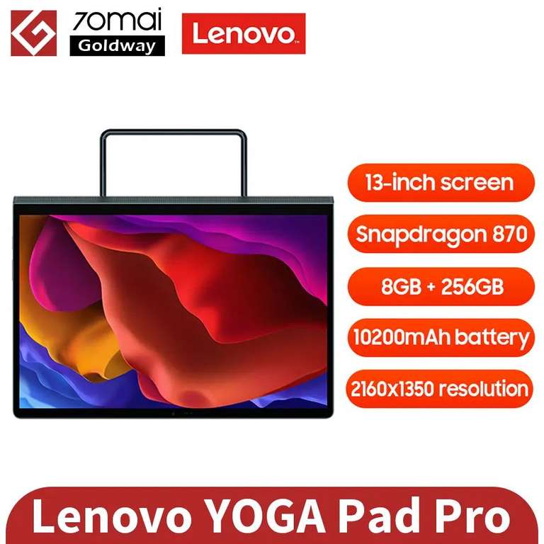 Планшет Lenovo Yoga Tab 13 (Lenovo Yoga Pad Pro) 13'' 8+256Гб