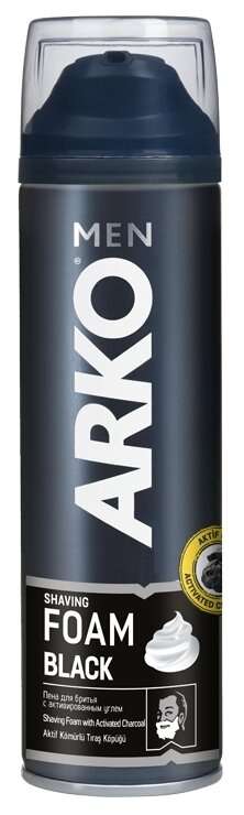 Пена для бритья Black Arko, 200 мл 3 штуки (108₽ за 1 шт)