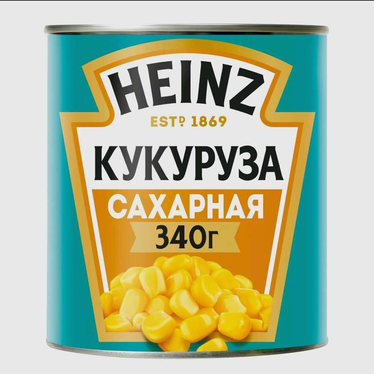 Кукуруза Heinz Сахарная, 340 гр.