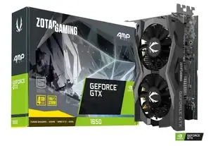 [НН, Красноярск и возм. др] Видеокарта ZOTAC GeForce GTX 1650 GAMING AMP Core 4 ГБ (ZT-T16520J-10L) с Озон картой