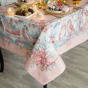 Набор столовый Этель "Pink magic" (скатерть 150*110 см и салфетки 40*40 см - 4 шт) хлопок 100%