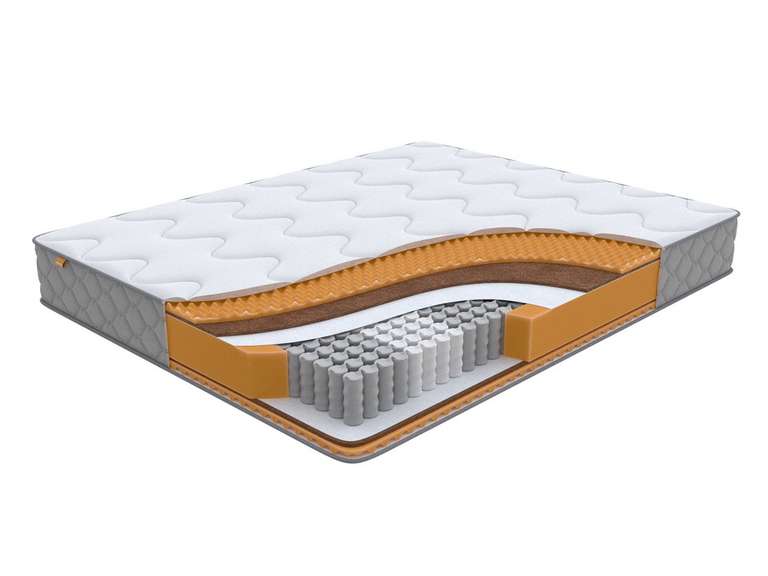 Анатомический двусторонний матрас Орматек SLEEP Middle Plus, с зональным пружинным блоком, 160х200 см, (Цена по Озон карте+доставка)