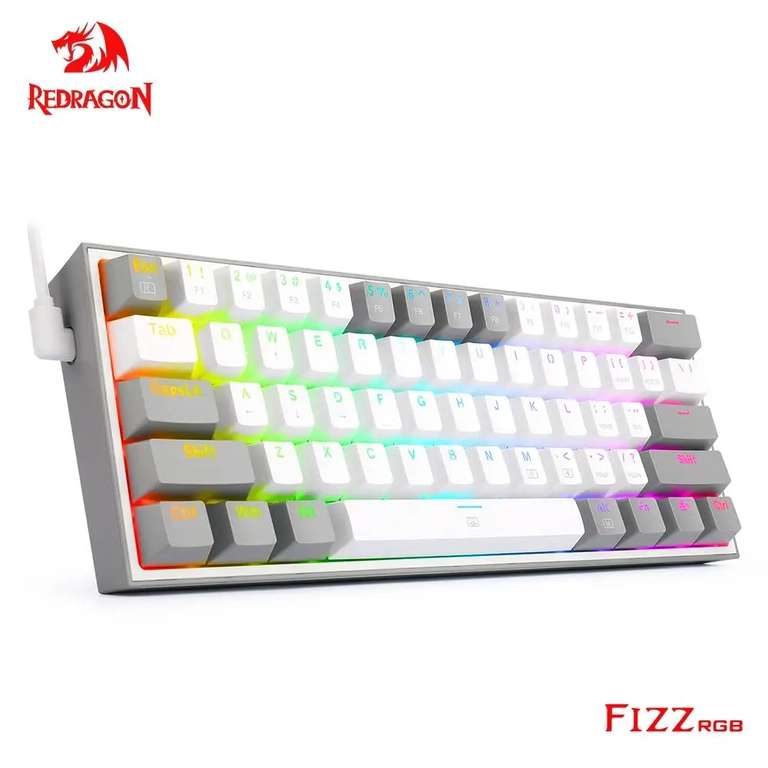 Механическая клавиатура с РГБ подсветкой REDRAGON Fizz K617 RGB