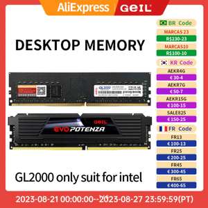 Оперативная память GEIL GL2000 16GB DDR4 3600MHz