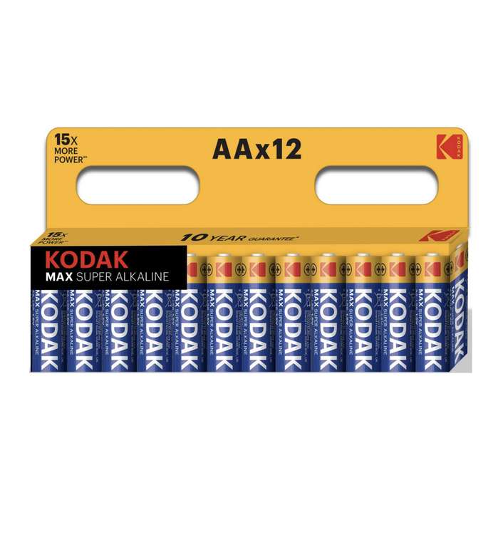 Батарейки KODAK MAX LR6-12BL, 12 шт