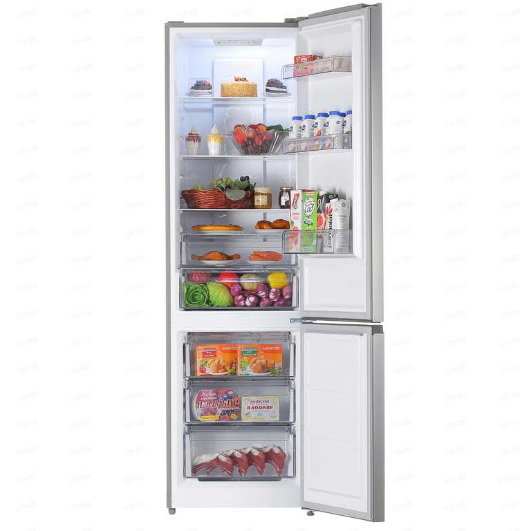 Холодильник с морозильником TCL TRF-326WEA+
