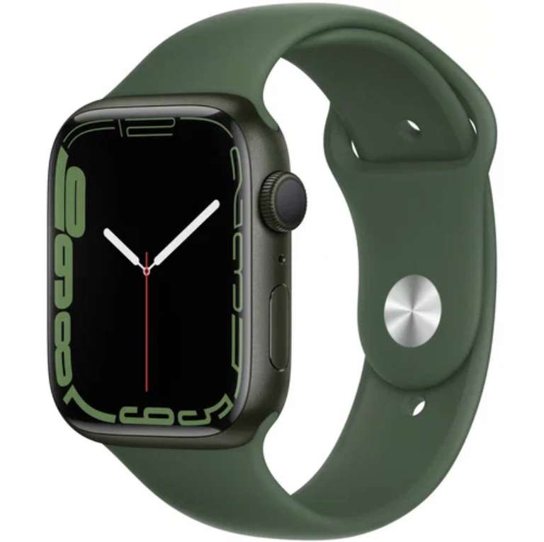 [Челябинск возможно др.] Умные часы Apple Watch Series 7 41 мм Aluminium Case, зеленый клевер