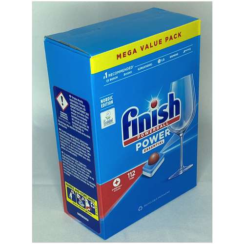 Таблетки для посудомоечной машины FINISH Лимон All in 1 Deep Clean 6в1 для посудомойки 112 шт