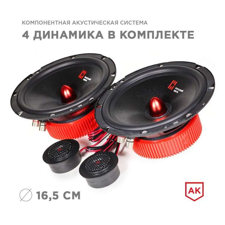 Компонентная акустика Урал АК 16.5см