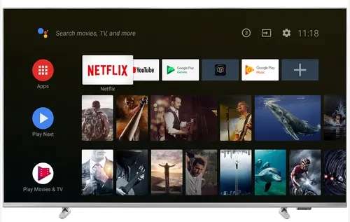 Телевизор Philips 50PUS8057 (50", 4K, подсветка Ambilight, Android TV)