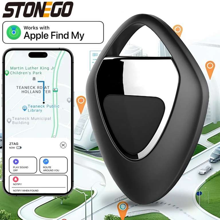 Умная бирка STONEGO Finder Security SmartTrack Link с Apple Find My Key