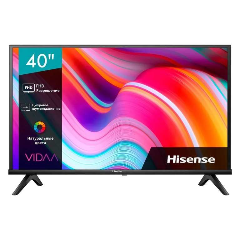 Телевизор Hisense 40A4K 40" Full HD (с картой OZON)