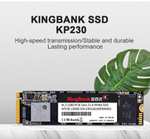 Твердотельный накопитель KingBank M2 256GB M2 NVMe SSD