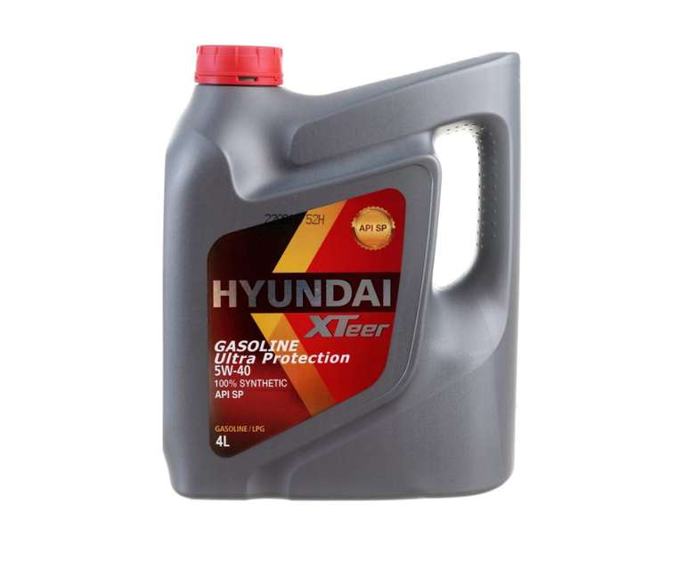 Моторное масло синтетическое Gasoline Ultra Protection 5W40 SN, 4 л HYUNDAI XTeer 1041126