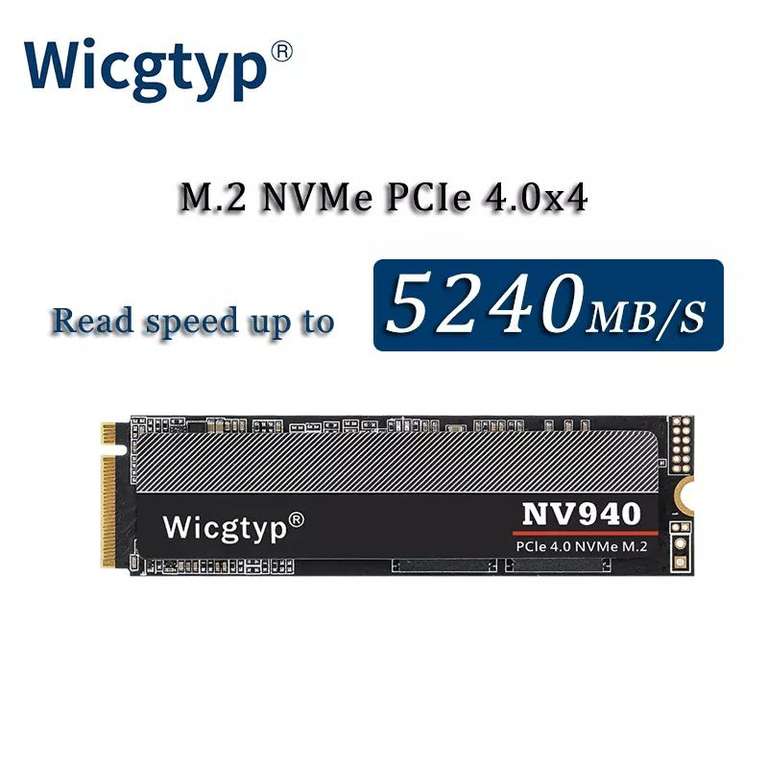 SSD Wicgtyp NV940 2Tb, m.2 nvme pcie 4.0x4