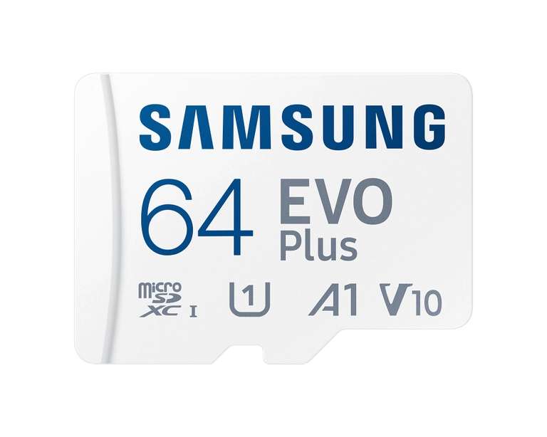 Карта памяти microSDXC Samsung EVO Plus 64 ГБ
