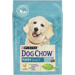 Сухой корм для щенков Dog Chow, курица, 2.5 кг