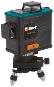Лазерный уровень Bort BLN-25-GLK (93410952) со штативом