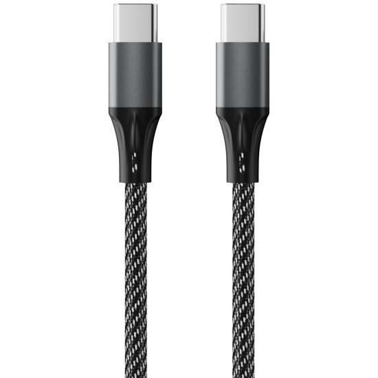 Кабель Accesstyle USB Type-C - USB-C, 5 A, 2 м, черный (+ USB-C - Lightning, USB-A - Lightning, USB-А - USB-C от 119 руб. в описании)