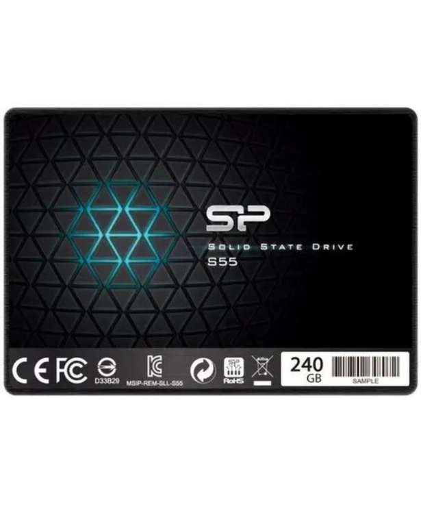 SSD-диск Silicon Power Slim S55 240GB (Цена с Ozon картой)