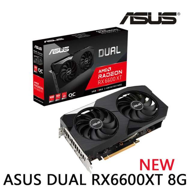 Видеокарта ASUS Dual Radeon RX 6600 XT