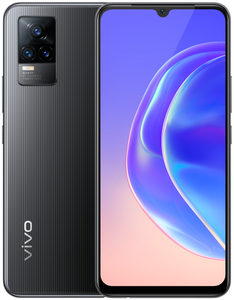 Смартфон vivo V21e 8/128 ГБ, черный антрацит