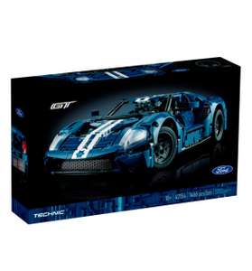 Конструктор Technic "Ford GT" 1466 деталей (цена по Ozon карте)