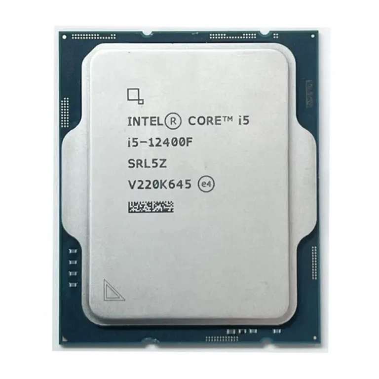 Процессор Intel КПУ i5 12400f cpu OEM (без кулера) (из-за рубежа) (цена с ozon картой)