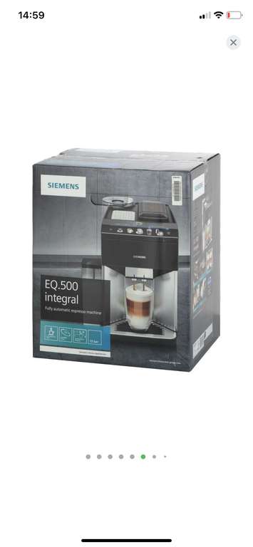 Кофемашина Siemens EQ.500 Integral (TQ507RX3)