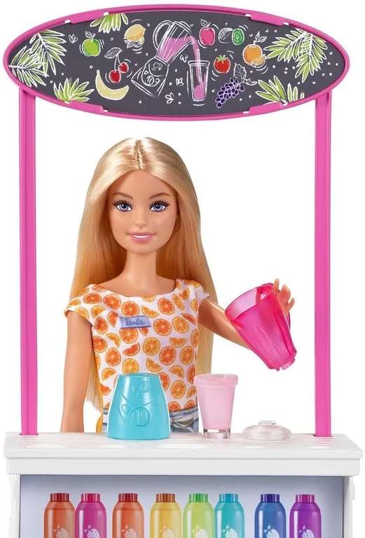 Набор игровой Mattel Barbie GRN75 Смузи-бар (с Озон картой)