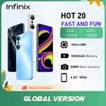 Смартфон Infinix HOT 20, 4/128 ГБ (Helio G85, 6.82", 90 Гц, 5000 мАч)