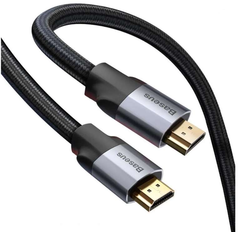 Кабель HDMI 2.0 Baseus Enjoyment Series (623₽ при оплате Ozon Картой)