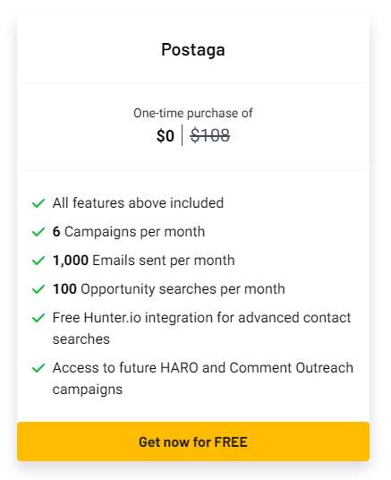 [PC] Бесплатно пожизненный доступ к Postaga от AppSumo