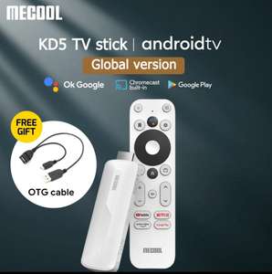 ТВ-приставка MECOOL KD5 4k Smart Google TV Stick