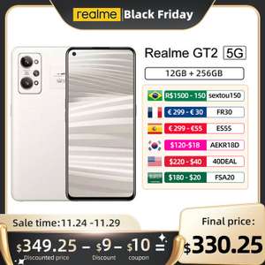 Смартфон Realme GT2 CN 12/256 (белый и черный)