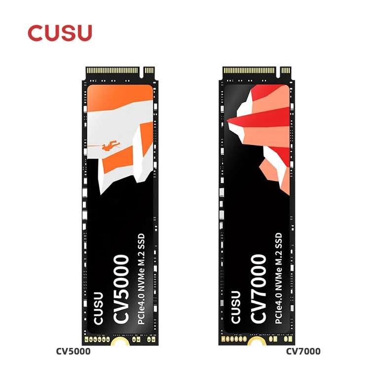 SSD Накопитель 2 ТБ CUSU (NVME, 5000Mbps, PCIe4.0)