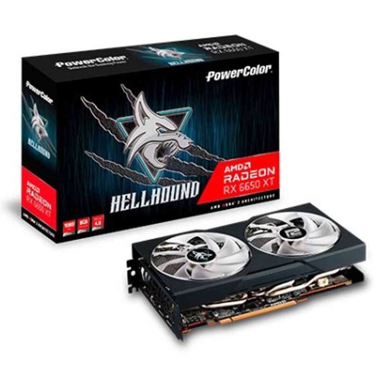 Видеокарта PowerColor Hellhound Radeon RX 6650 XT 8ГБ (цена с озон.картой)