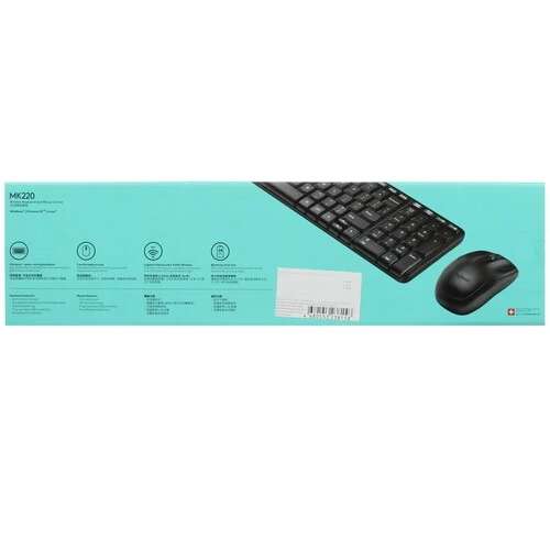 Клавиатура + мышь беспроводная Logitech MK220