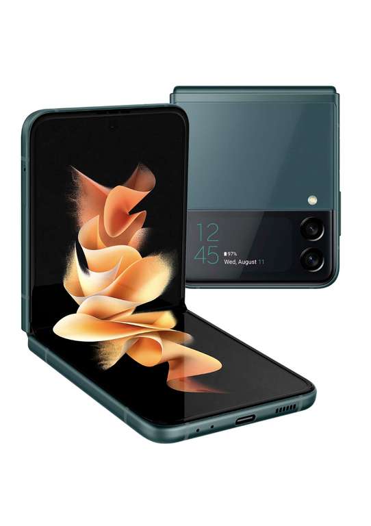 [СПб] Смартфон Samsung Galaxy Z Flip3 128GB Green (SM-F711B)