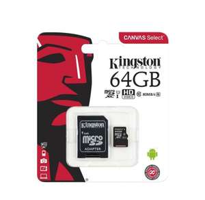 Карта памяти microSDXC Store Market Canvas Select Plus, 64 ГБ (SDCS2/64GB)
