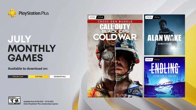 [PS5 / PS4] Игры по подписке: Call of Duty Black Ops Cold War, Alan Wake Remastered, Endling Extinction is Forever