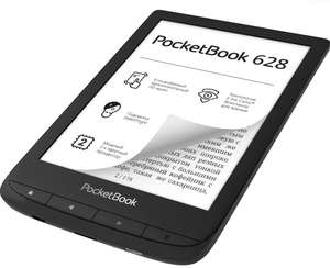 Электронная книга PocketBook 628 Black 6" E-Ink Carta HD 1024x758, Linux, 8Gb и другие в описании