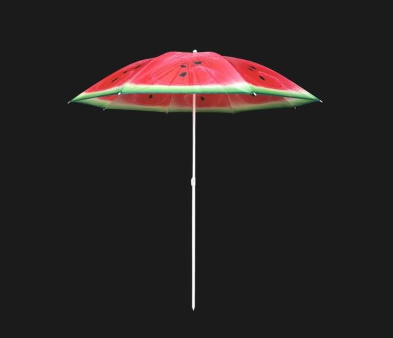 Зонт пляжный регулируемый ACTIWELL Фрукты 180 см
